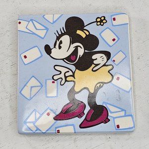 Disney Charpente Hey Mickey Magnet Minnie Mouse Letter Rare